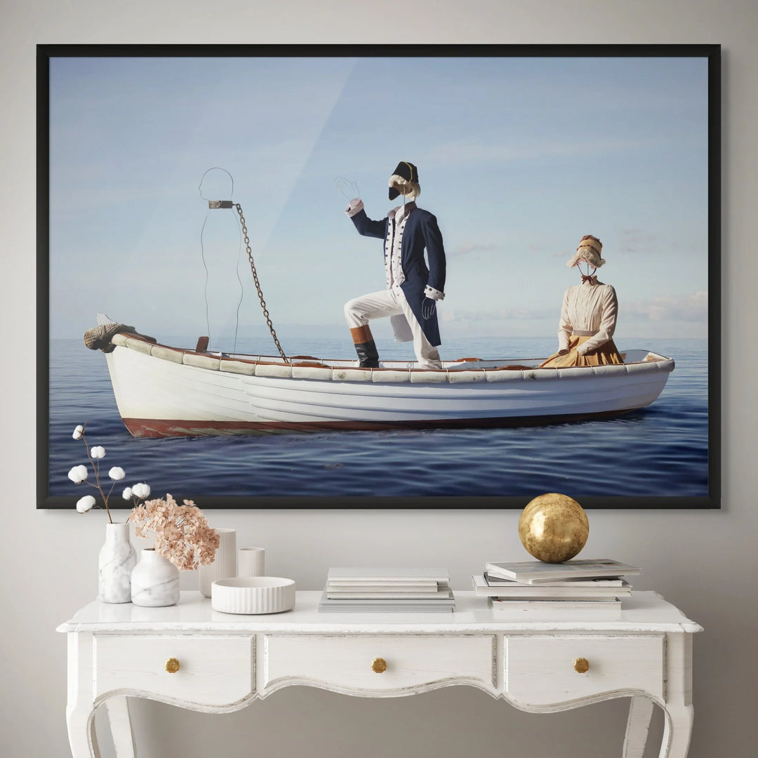Ghost Boat (Australia) Print | Original Art Print By Rory Fink