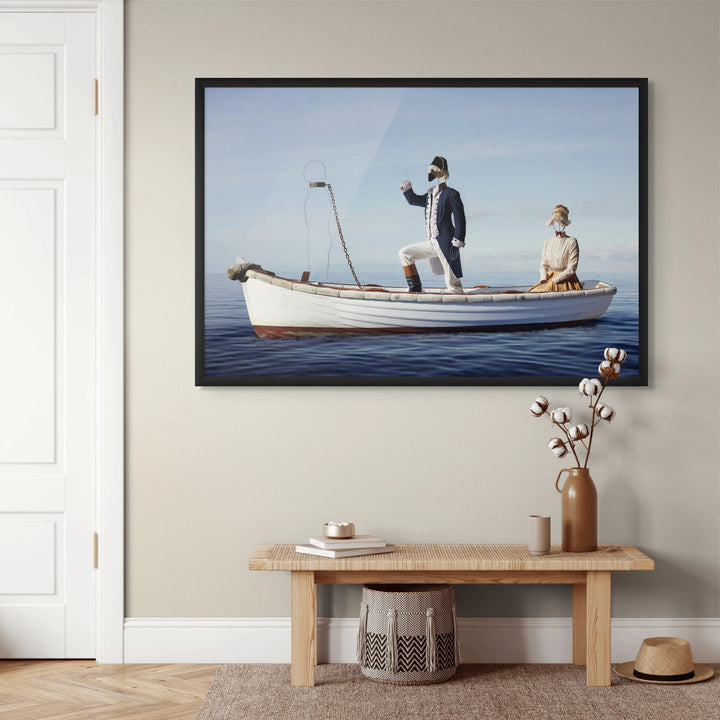 Ghost Boat (Australia) Print | Original Art Print By Rory Fink