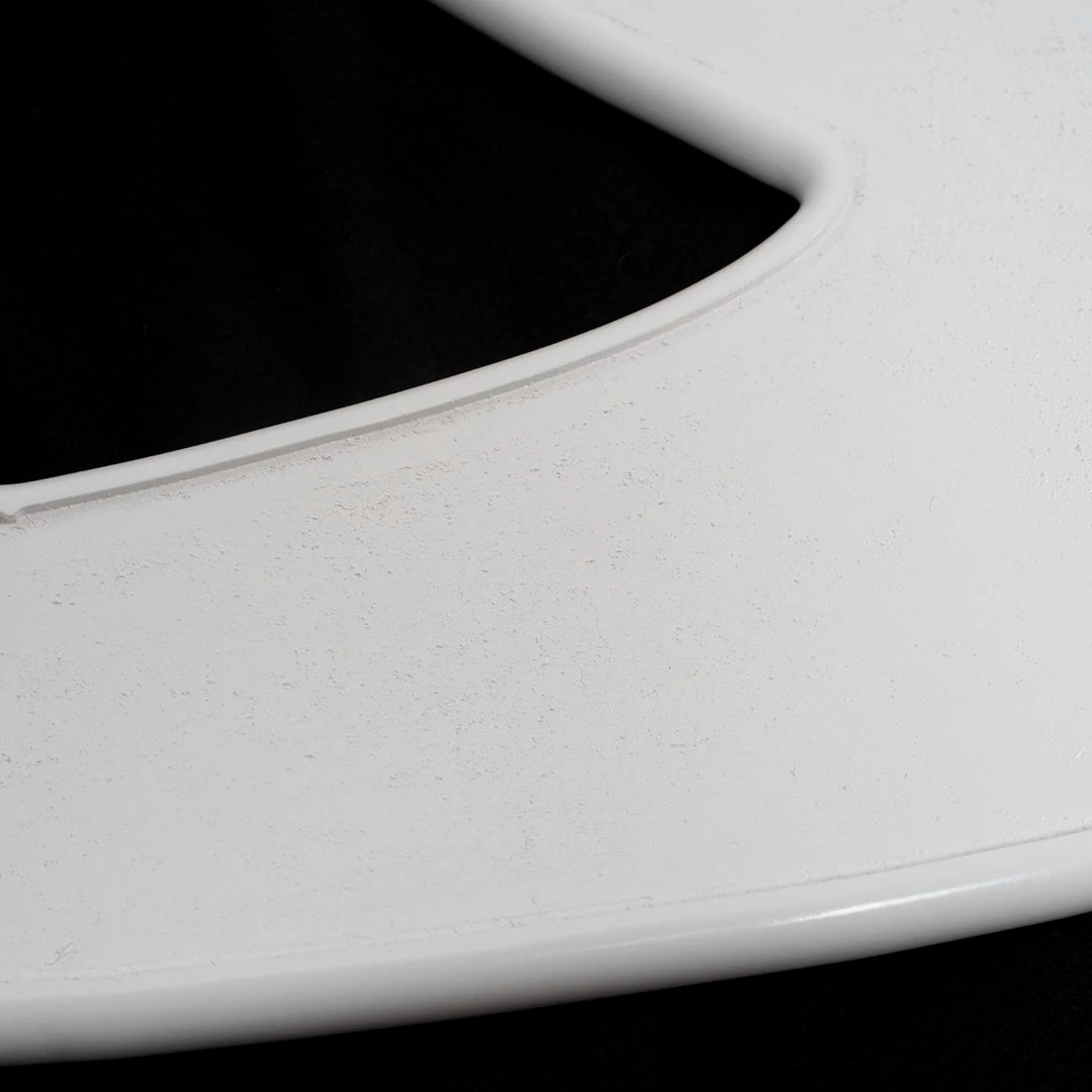 Floral photo sculpture wall art by Rory Fink – bloom-inspired shaped piece backing frame detail 2