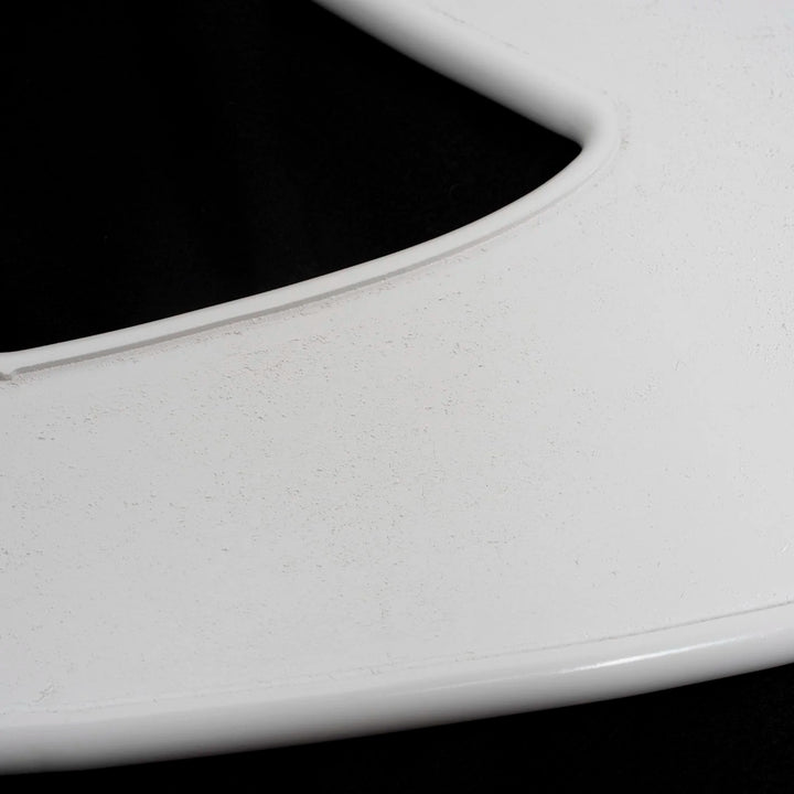 Floral photo sculpture wall art by Rory Fink – bloom-inspired shaped piece backing frame detail 2
