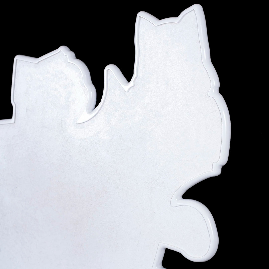 Street art - homage to gypsy - photographic sculpture wall art by Rory Fink – limited edition shaped print detail of backing frame 1