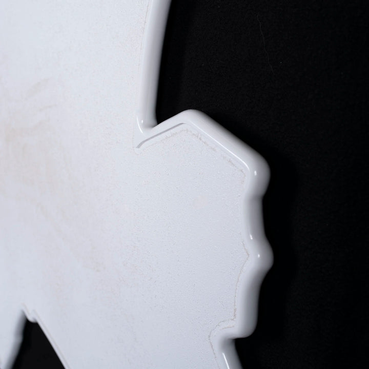 Street art - homage to remi - photographic sculpture wall art by Rory Fink – limited edition shaped print detail of backing frame 2