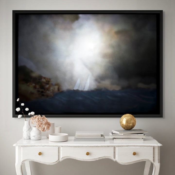 Approaching South Head - Sydney To Hobart - Print | Original Art Print By Rory Fink mockup A