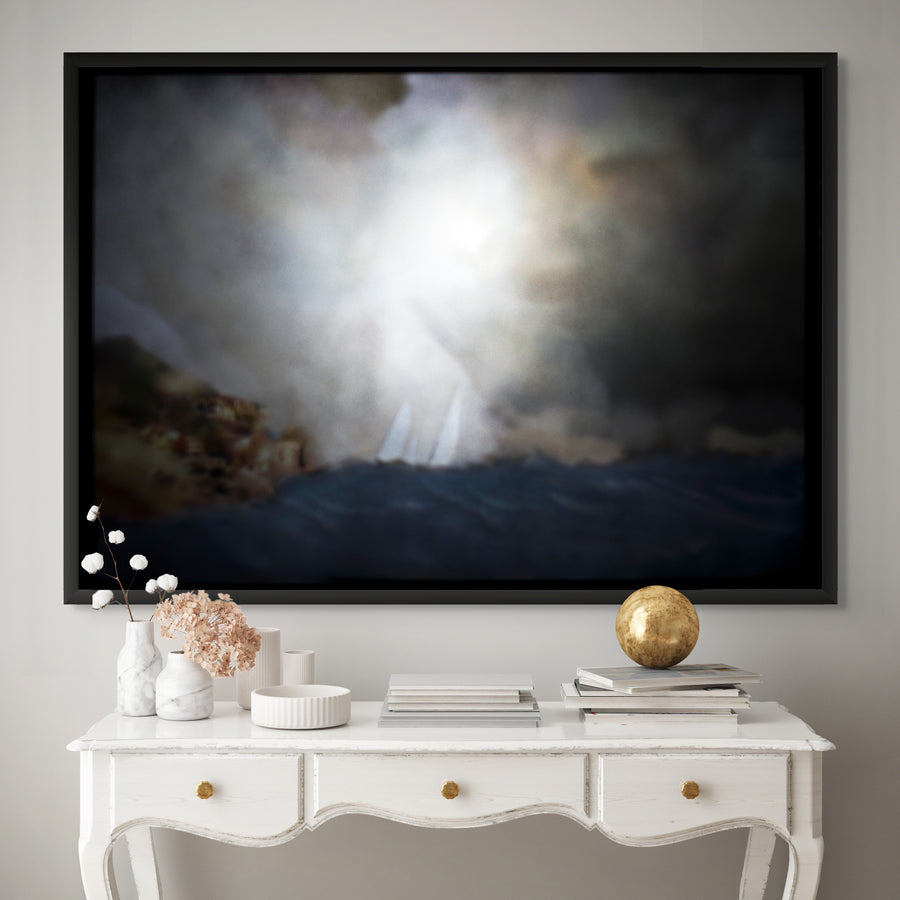 Approaching South Head - Sydney To Hobart - Print | Original Art Print By Rory Fink mockup A