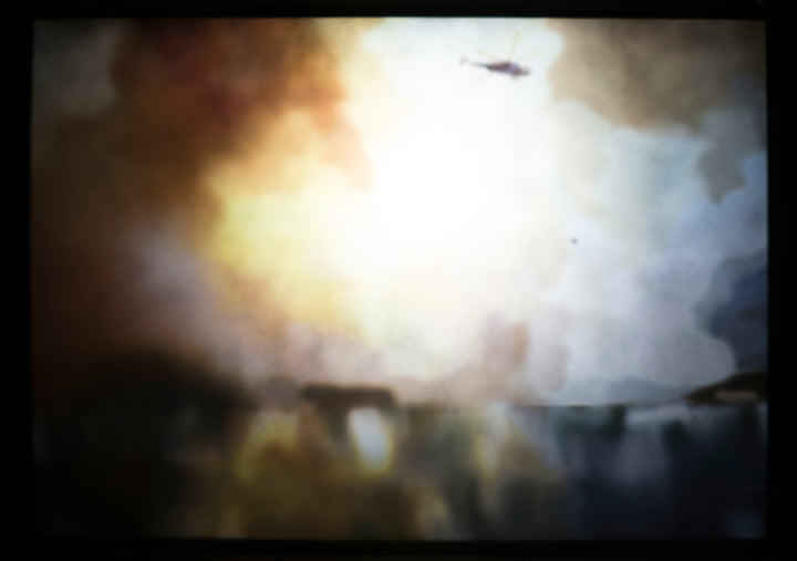 Coastal Fire - Print | Original Art Print By Rory Fink image only