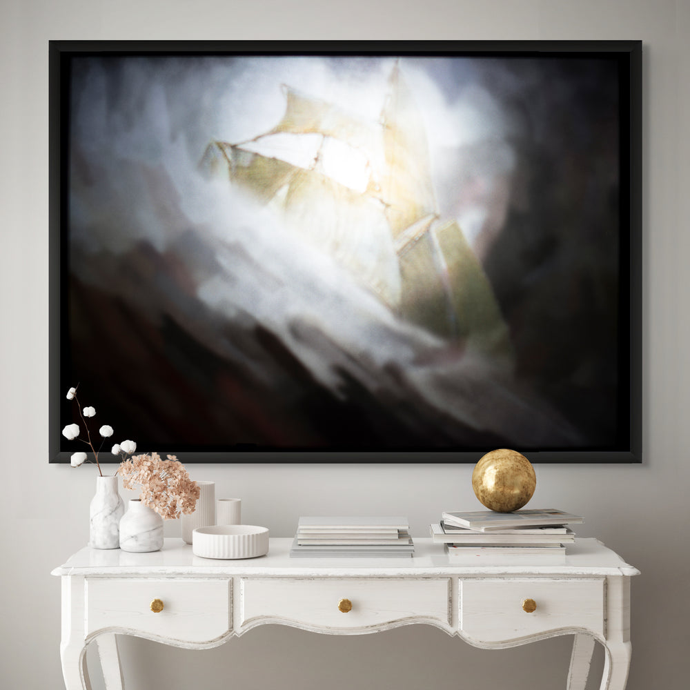 Entering Bass Strait - Print | Original Art Print By Rory Fink mockup B