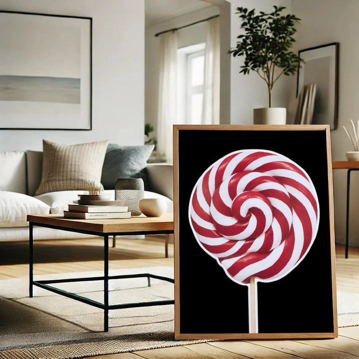 Red and White Lollipop - Limited Edition - Archival Print