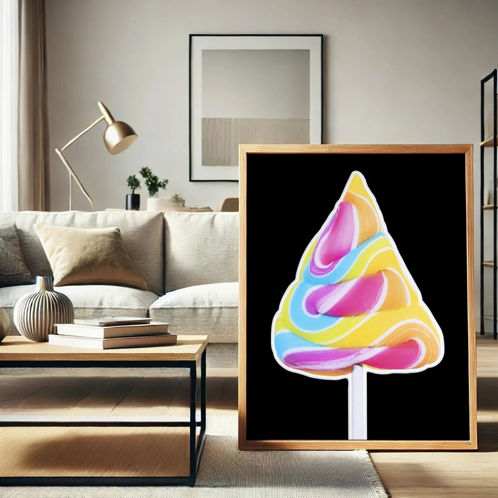 Brightly Lollipop - Limited Edition - Archival Print