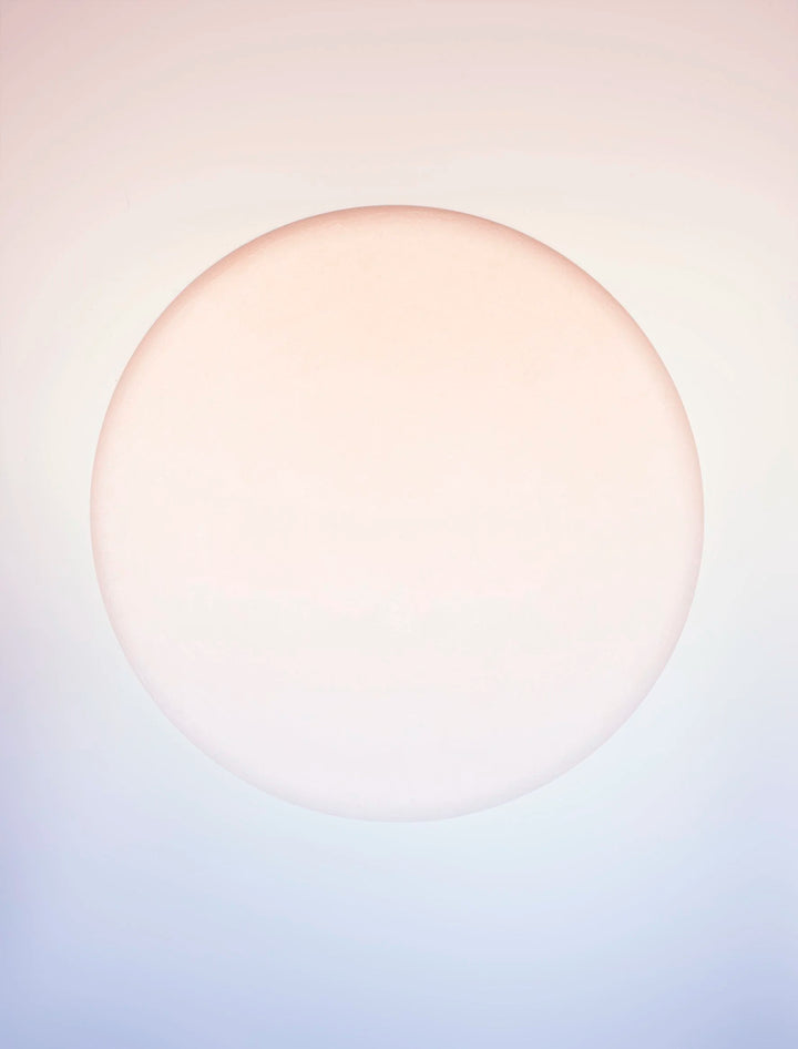 Peach Sphere Print | Original Art Print By Rory Fink