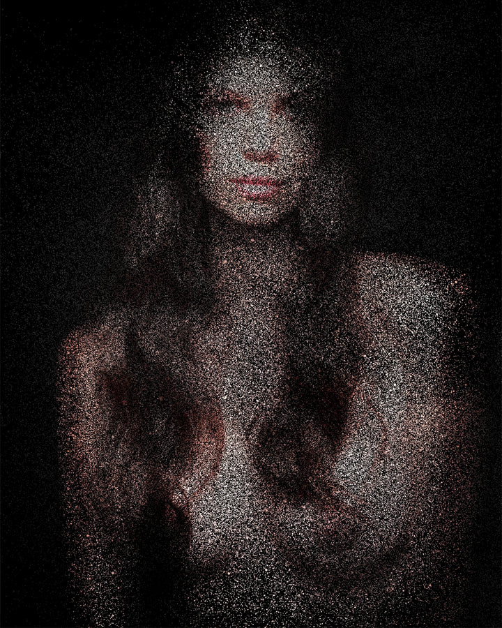 Portrait Of Kira Print | Original Art Print By Rory Fink