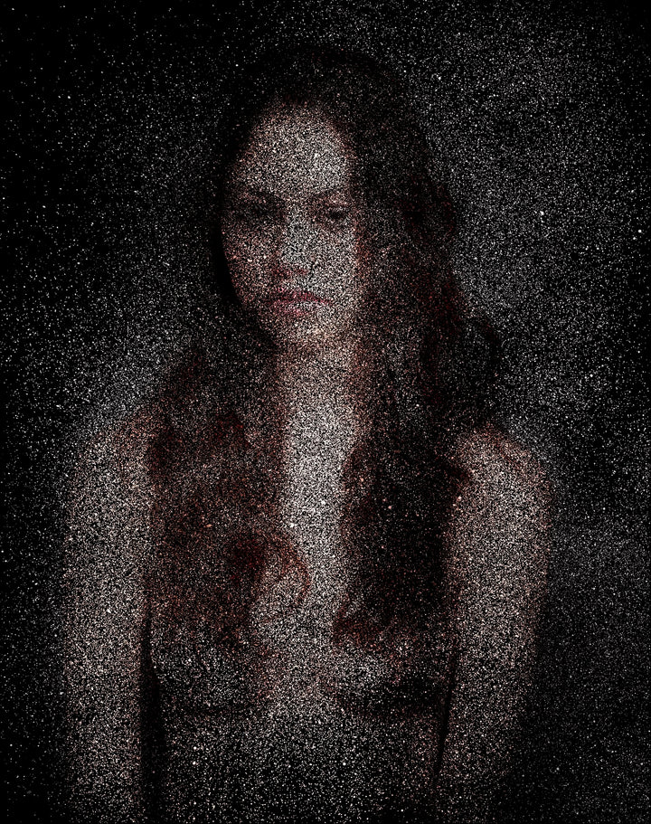 Portrait Of Samantha Print | Original Art Print By Rory Fink