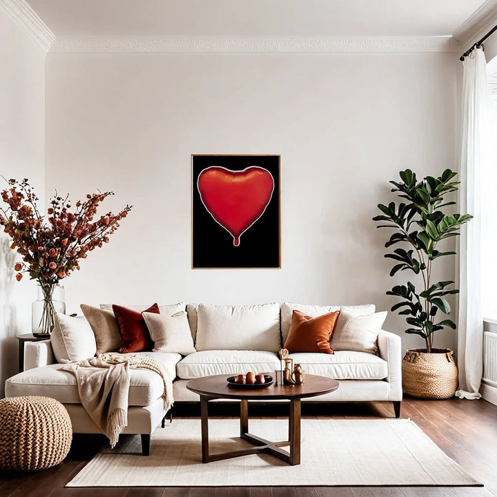 Red Balloon Heart - Limited Edition - Archival Print