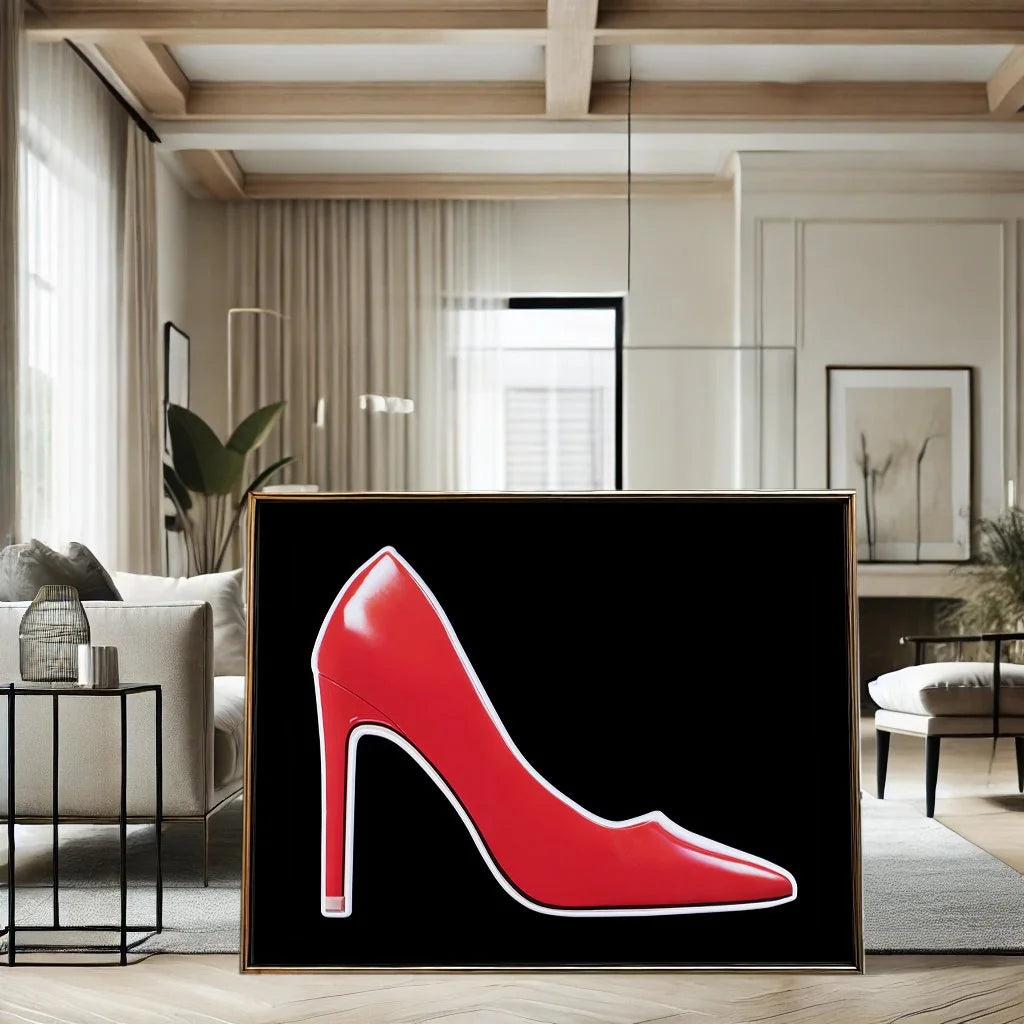 Red Heel - Limited Edition - Archival Print