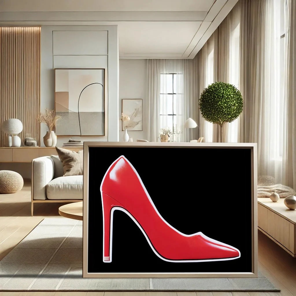 Red Heel - Limited Edition - Archival Print