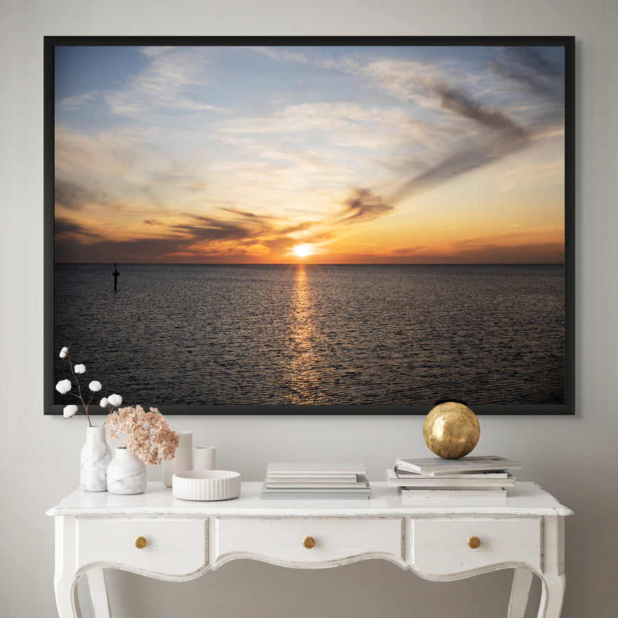 Port Phillip Sunset Print | Original Art Print By Rory Fink mockup A