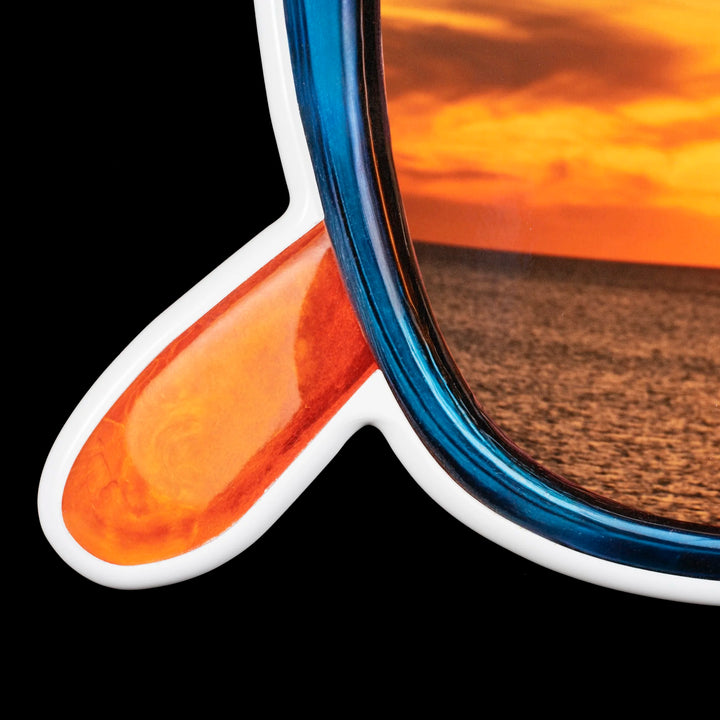 Sunglass Reflecting Sunset Wall Sculpture – Limited Edition Photographic Art by Rory Fink