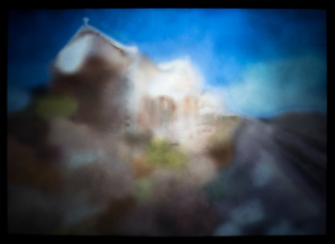 The Old Station - Menzies - WA - Print | Original Art Print By Rory Fink image only