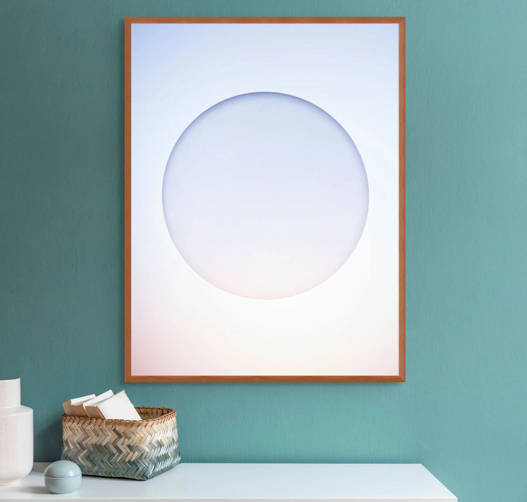Blue Sphere - Print | Original Art Print By Rory Fink
