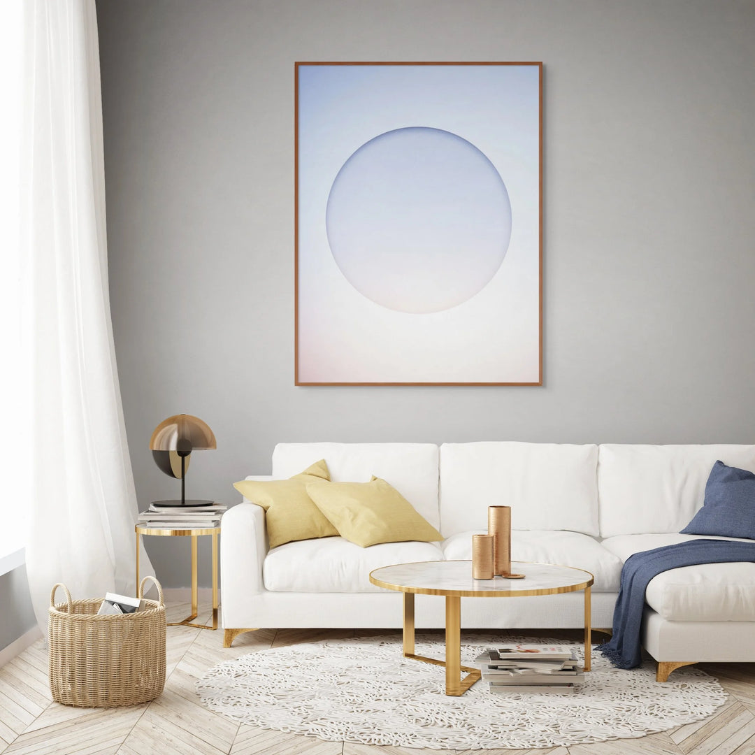 Blue Sphere - Print | Original Art Print By Rory Fink