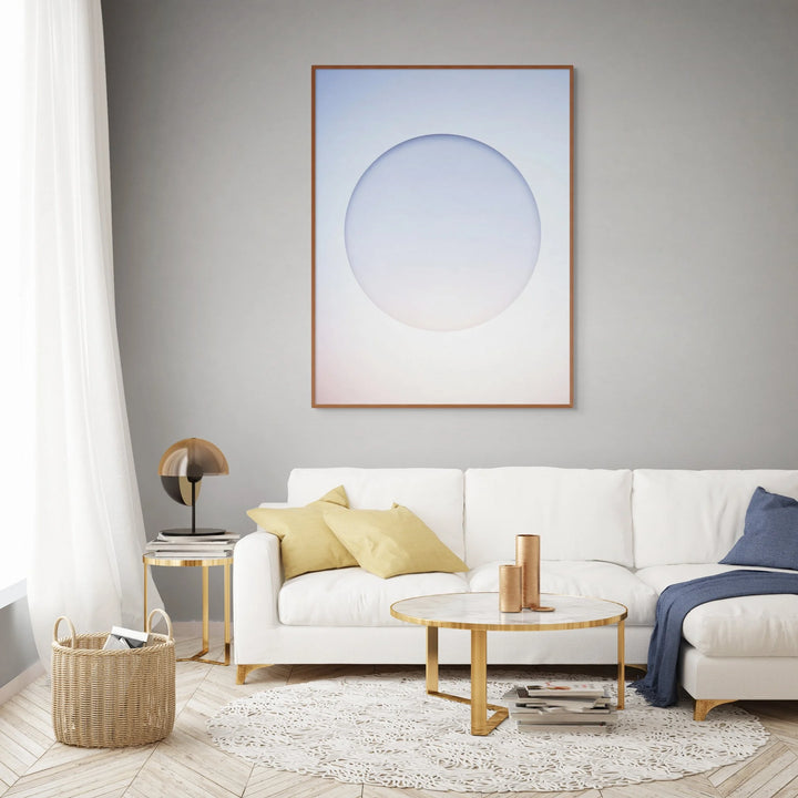 Blue Sphere - Print | Original Art Print By Rory Fink
