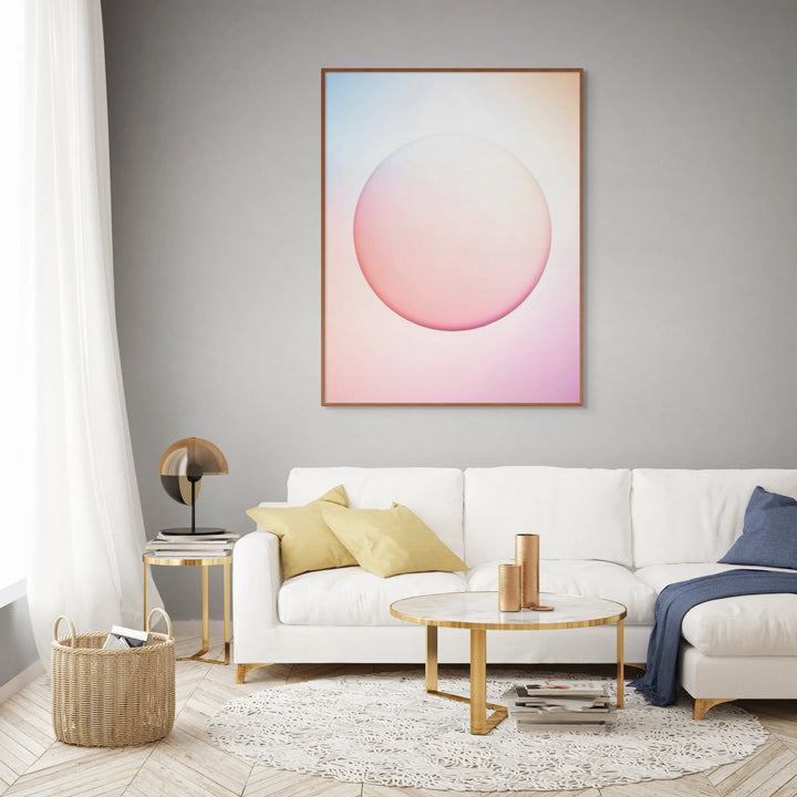 Rainbow Sphere Print | Original Art Print By Rory Fink