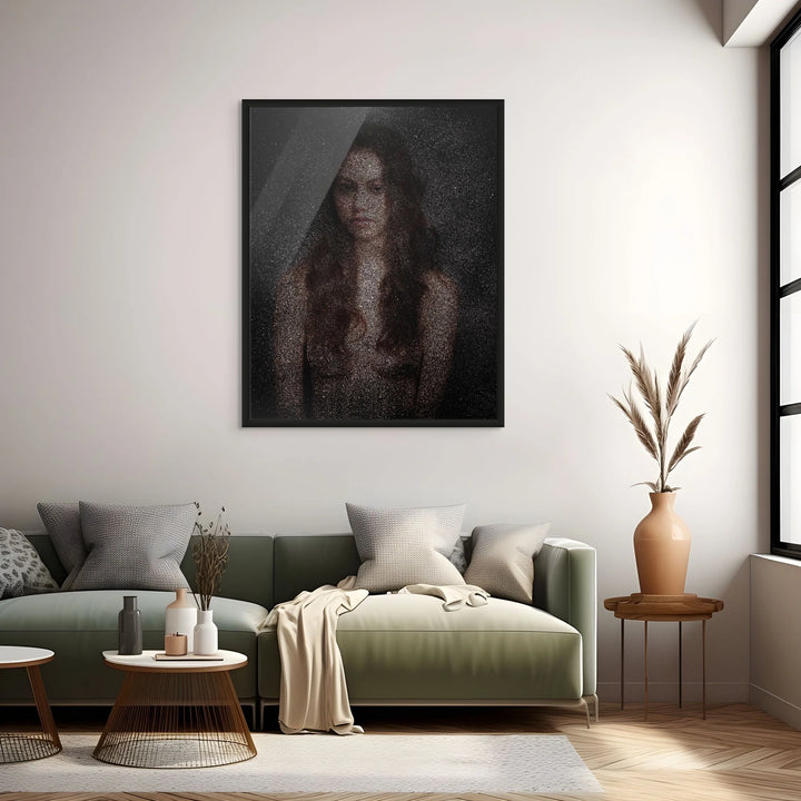 Portrait Of Samantha Print | Original Art Print By Rory Fink