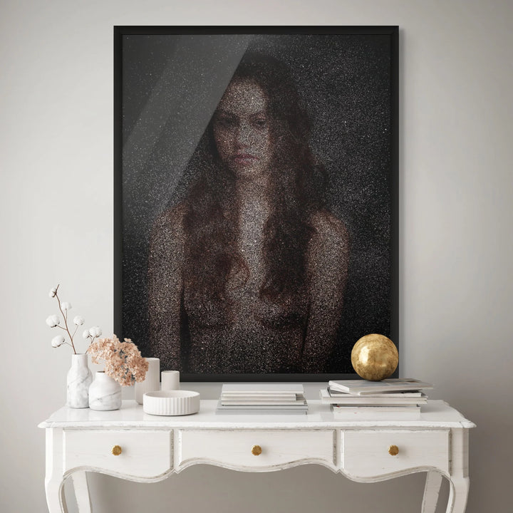 Portrait Of Samantha Print | Original Art Print By Rory Fink